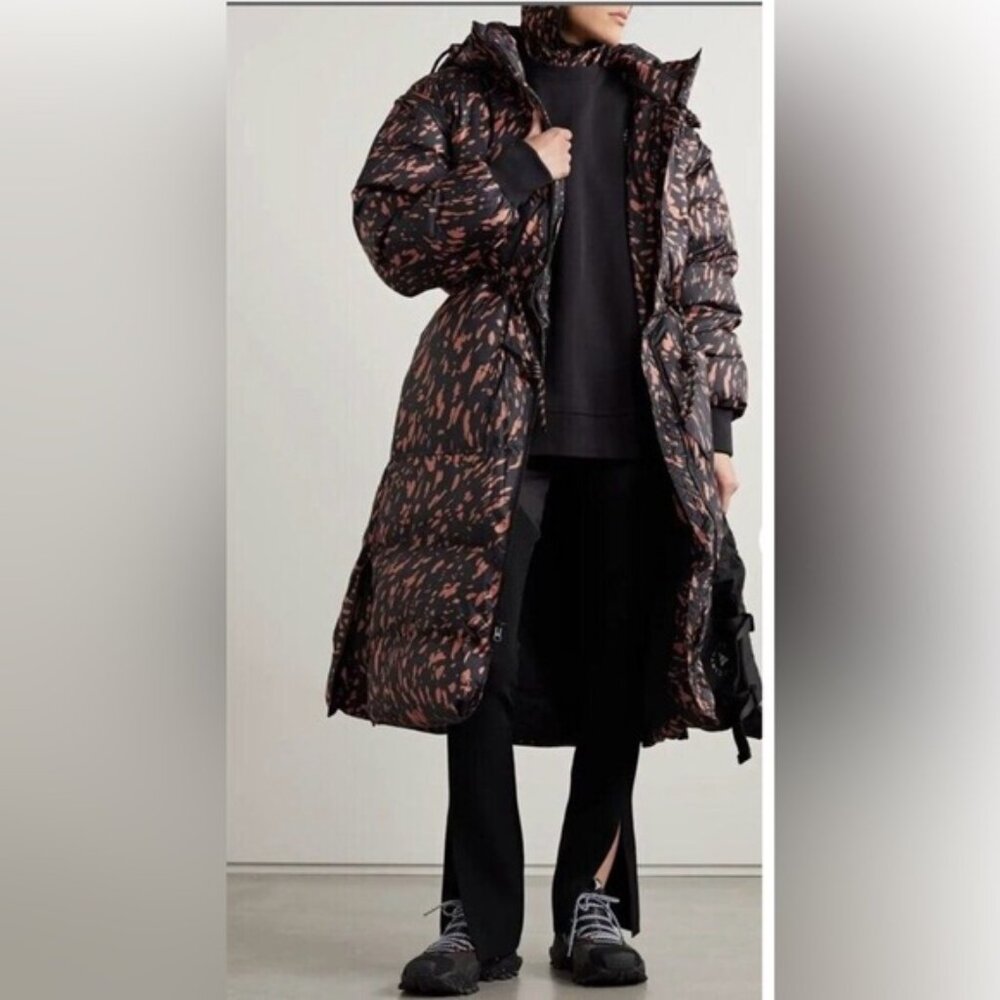 RARE! Adidas x Stella McCartney Long Parka XL, hood, Convertible to Vest
